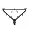 Cadru Suport Bord Honda CBR1100XX Blackbird (1999-2007) Carenă Față Far - Prindere Far Aluminiu Negru
