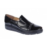 Pantofi dama casual din piele naturala, cu platforme - Made in Romania ROVI24N