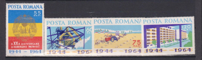 ROMANIA 1964 LP. 587+588 MNH