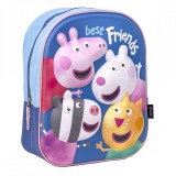 Ghiozdan pentru gradinita Peppa Pig 3D,1 compartiment,31x25x10cm