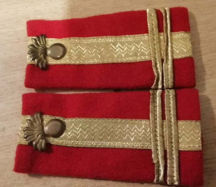C2 7 - Grade militare - locotenent colonel infanterie
