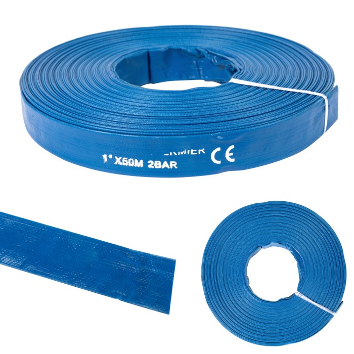 Furtun apa refulare Flat PVC 1&quot; 50 M FarmGarden AgroTrade