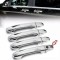 Set de 4 manere de usi cromate keyless go din inox pentru Mercedes Vito, V-Class W447 din 2014