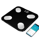 Cantar Corporal Inteligent eLIVE F19-B, Bluetooth, 18 Functii, Sticla Securizata, Negru, Compatibil Apple Health, Google Fit, Fitbit, 180kg