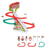 Jucarie de masa Craciun tobogan cu 4 figurine, CMCLASS