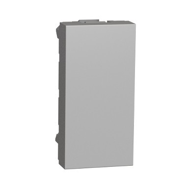 Obturator tasta falsa 1M Schneider Noua Unica aluminiu NU986530 foto