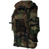 VidaXL Rucsac &icirc;n stil militar, XXL, 100 L, camuflaj