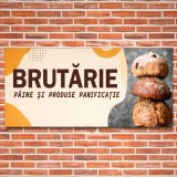 Banner personalizat Brutărie &ndash; P&acirc;ine și produse panificație