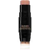 Nudestix Nudies Matte machiaj multifuncțional pentru ochi, buze și față culoare Bare Back 7 g
