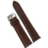 Cumpara ieftin Curea Ceas WatchZone din Piele Naturală Maro &Icirc;nchis, Dublu Strat cu Interior