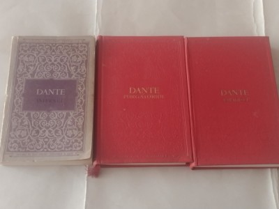 DANTE - DIVINA COMEDIE ~INFERNUL+PURGATORIUL+PARADISUL ~ilustratii GUSTAVE DORE foto