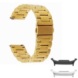 Curea metalica compatibila Samsung Galaxy Watch8 Classic 46mm, Gold