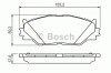 Set placute frana,frana disc LEXUS IS II (GSE2, ALE2, USE2) (2005 - 2016) BOSCH 0 986 494 316