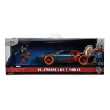 JADA MARVEL MASINUTA METALICA FORD GT SCARA 1:32 SI FIGURINA METALICA DOCTOR STRANGE