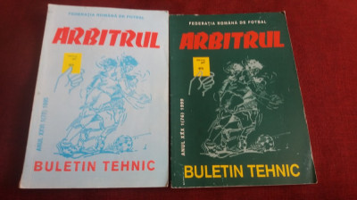 BULETIN TEHNIC ARBITRUL 2 NUMERE 70 76 1995 1999 foto