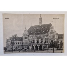 DEVA , PALATUL PREFECTURII , CARTE POSTALA , INCEPUTUL SEC. XX