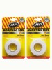 Set 2 bucati banda dublu adeziva buretata 19 mm x 2.3 m, Jip