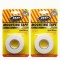 Set 2 bucati banda dublu adeziva buretata 19 mm x 2.3 m, Jip