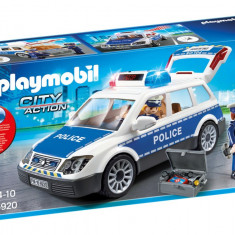 Set jucarii - Masina de Politie cu Lumina si Sunete | Playmobil