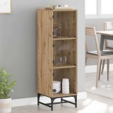 vidaXL Bufet stejar artizanal 35 x 37 x 117 cm Lemn compozit 883538