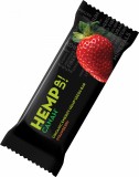 Baton Canah ECO cu Seminte de Canepa si Capsuni, 48g - Vegan, Raw, Fara Gluten, Fara Lactoza