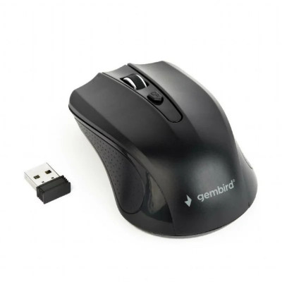 MOUSE GEMBIRD Wireless 1600 dpi 4/1 negru MUSW-4B-04 foto