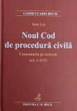 Noul Cod De Procedura Civila - Ioan Les ,559877, C.H. Beck