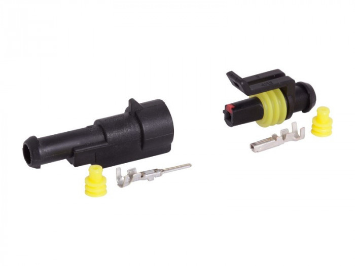 Un Singur Conector Ermetic, Mufa + Priza Carmotion 86286