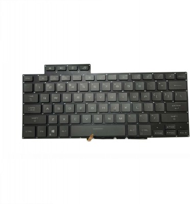 Tastatura Laptop Gaming, Asus, ROG Flow X13 GV301Q, GV301QE, GV301QC, GV301QH, GV301RA, GV301RE, AN 2021, ilumianta, layout US foto