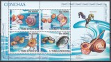 Sao Tome si Principe 2008 - Scoici, Bloc, Cota 10 EURO, MNH