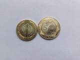 Turcia: 1+5 Lire 2023 UNC - Monede din FISIC, Set Colectie Turcia 2023