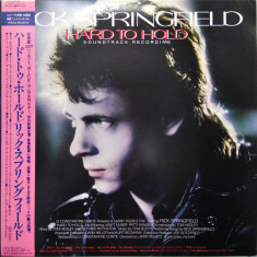 Vinil "Japan Press" Rick Springfield ‎– Hard To Hold - Soundtrack Rec (VG++)