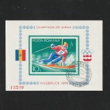Olimpiada de Iarna Innsbruck LP903 1976, Nestampilat
