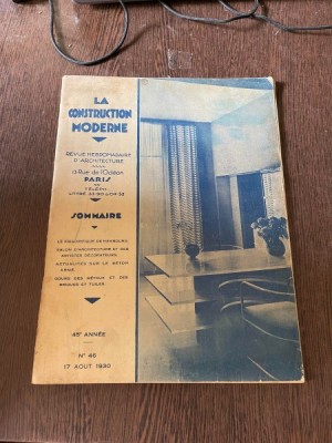 La Construction Moderne Nr. 46 17 August 1930 foto