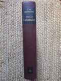 Fratii Karamazov - Dostoievski / editie de lux , carte de colectie (editata pe hartie speciala tigarete ) ,an 1965 , 1045 pagini