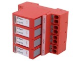 Limitator de supratensiuni Tip 2 pentru şină DIN IP20