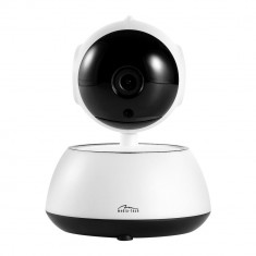 Camera IP Media-Tech Smart C;oud Securecam, HD 720p pentru utilizare la Interior, Supraveghere Video de pe Mobil si PC, Detectare Miscare, LED-uri In foto