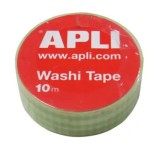 Banda adeziva decorativa Apli, 15 mm x 10 m, diverse modele