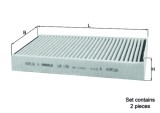 MAHLE LAK 1156/S Filtru, aer habitaclu