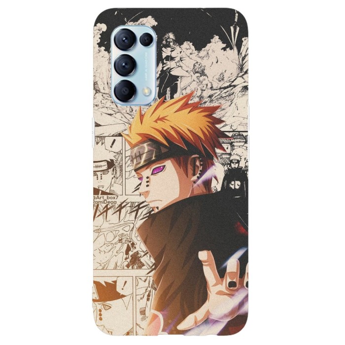 Husa compatibila cu Oppo Find X5 5G model Pain Naruto, Silicon, TPU, Viceversa