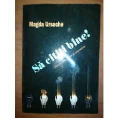 Sa cititi bine!- Magda Ursache