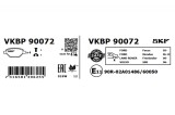 SKF VKBP 90072 set placute frana,frana disc