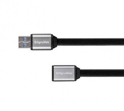 Cablu prelungitor USB 3.0 1m mama-tata Profesional Kruger&amp;amp;Matz foto