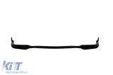 Spoiler cu splittere potrivit pentru bara de protectie frontala M a BMW Seria 3 G20 sedan, G21 break dupa 2019, lac negru Performance AutoTuning