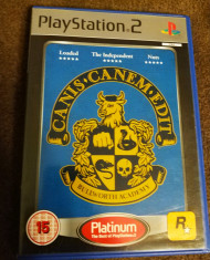 Canis Canem Edit Bullworth Academy - Bully, PS2, original, PAL foto