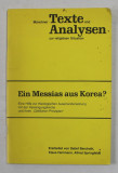 EIN MESSIAS AUS KOREA ? von DETLEF BENDRATH ...ALFRED SPRINGFELDT , 1992