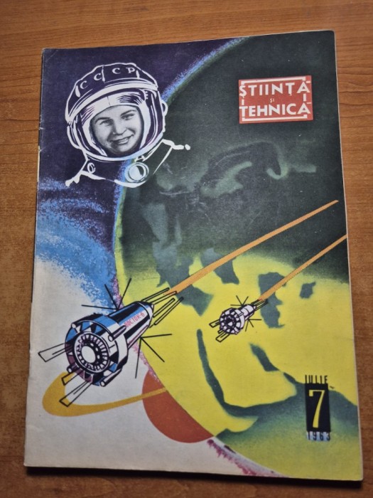 stiinta si tehnica iulie 1963 - art. orasul-port constanta,muntii apuseni