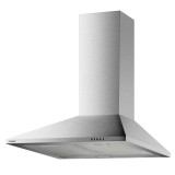 Hota tip cupola Samus HS660DLX, 202 W, latime 60 cm, 1 motor, 3 trepte, absorbtie 600 m3/ora, filtru dublu, Inox