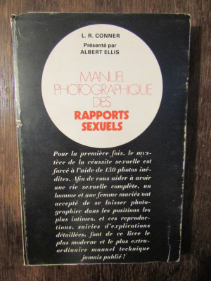 Manuel photographique des rapports sexuels - L. R. Conner, Albert Ellis foto