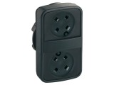 Comutator dublu 22mm, IP66, Harmony XB5 - Schneider Electric